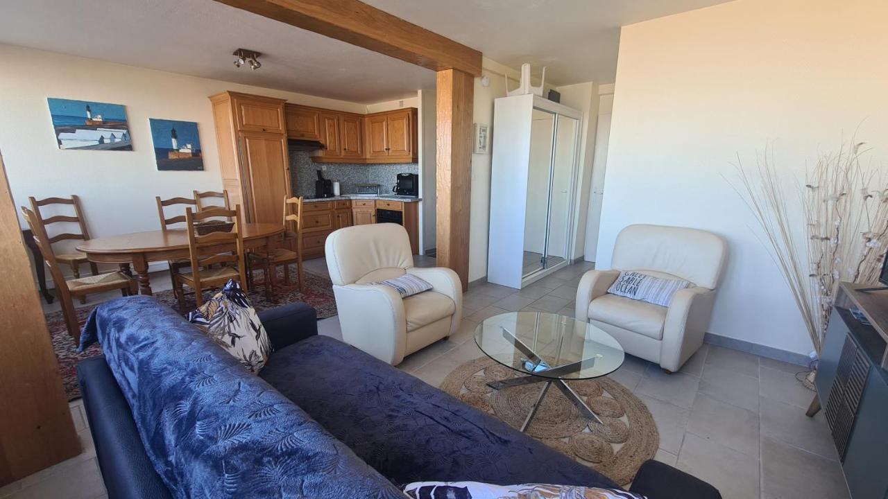 Residence Du Bord De Mer 9 Appartements Avec Une Vraie Vue Mer Le Tréport Kültér fotó