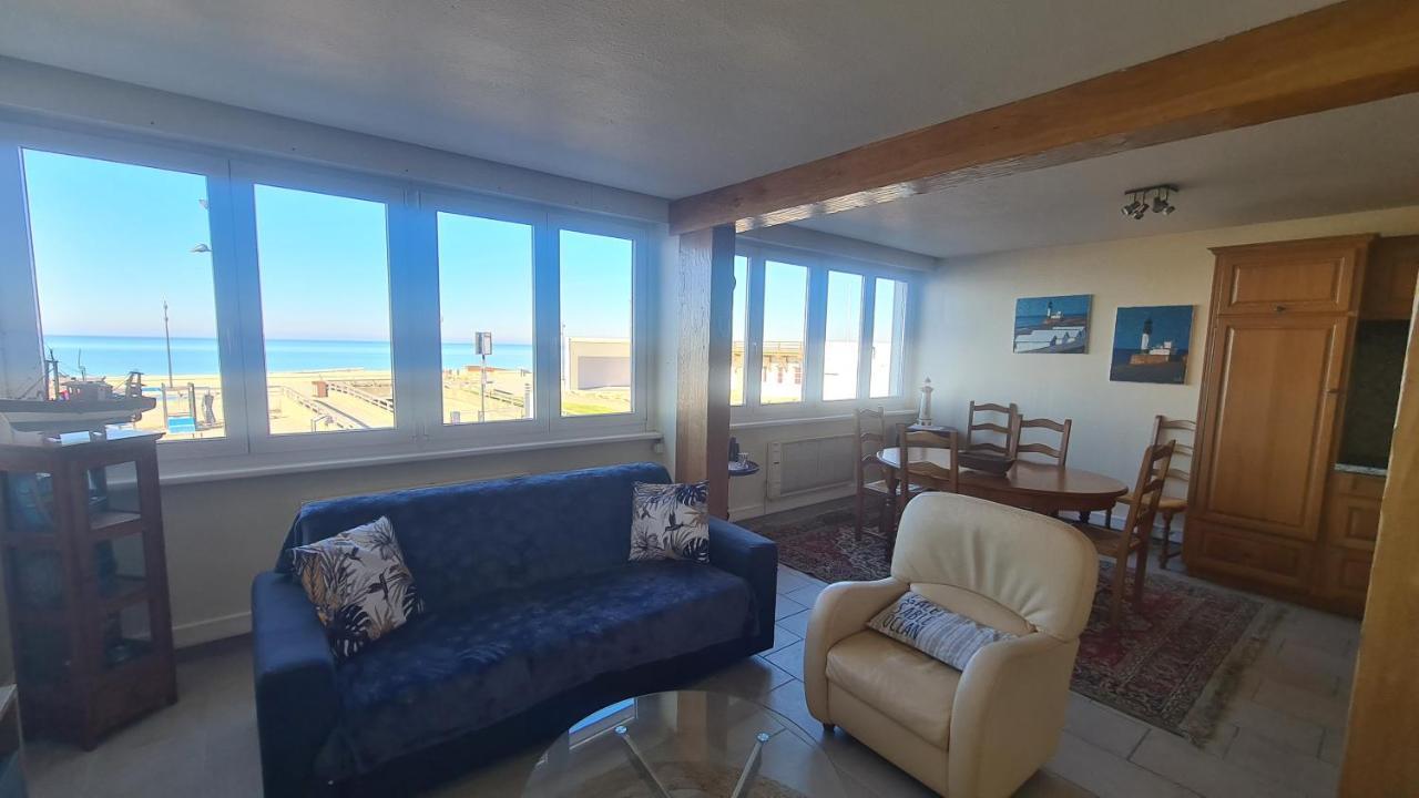 Residence Du Bord De Mer 9 Appartements Avec Une Vraie Vue Mer Le Tréport Kültér fotó