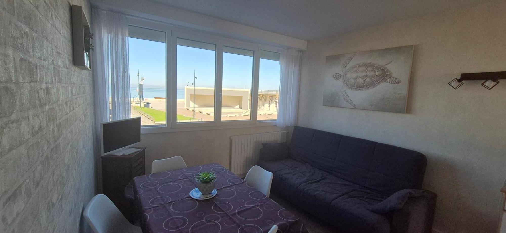 Residence Du Bord De Mer 9 Appartements Avec Une Vraie Vue Mer Le Tréport Kültér fotó
