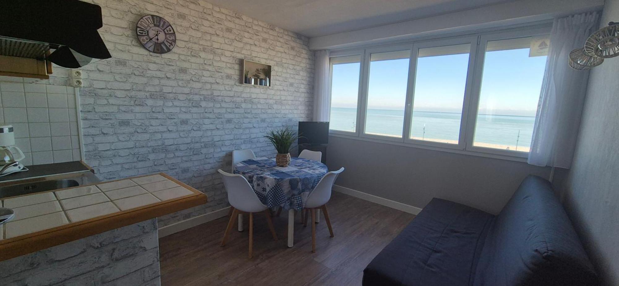 Residence Du Bord De Mer 9 Appartements Avec Une Vraie Vue Mer Le Tréport Kültér fotó