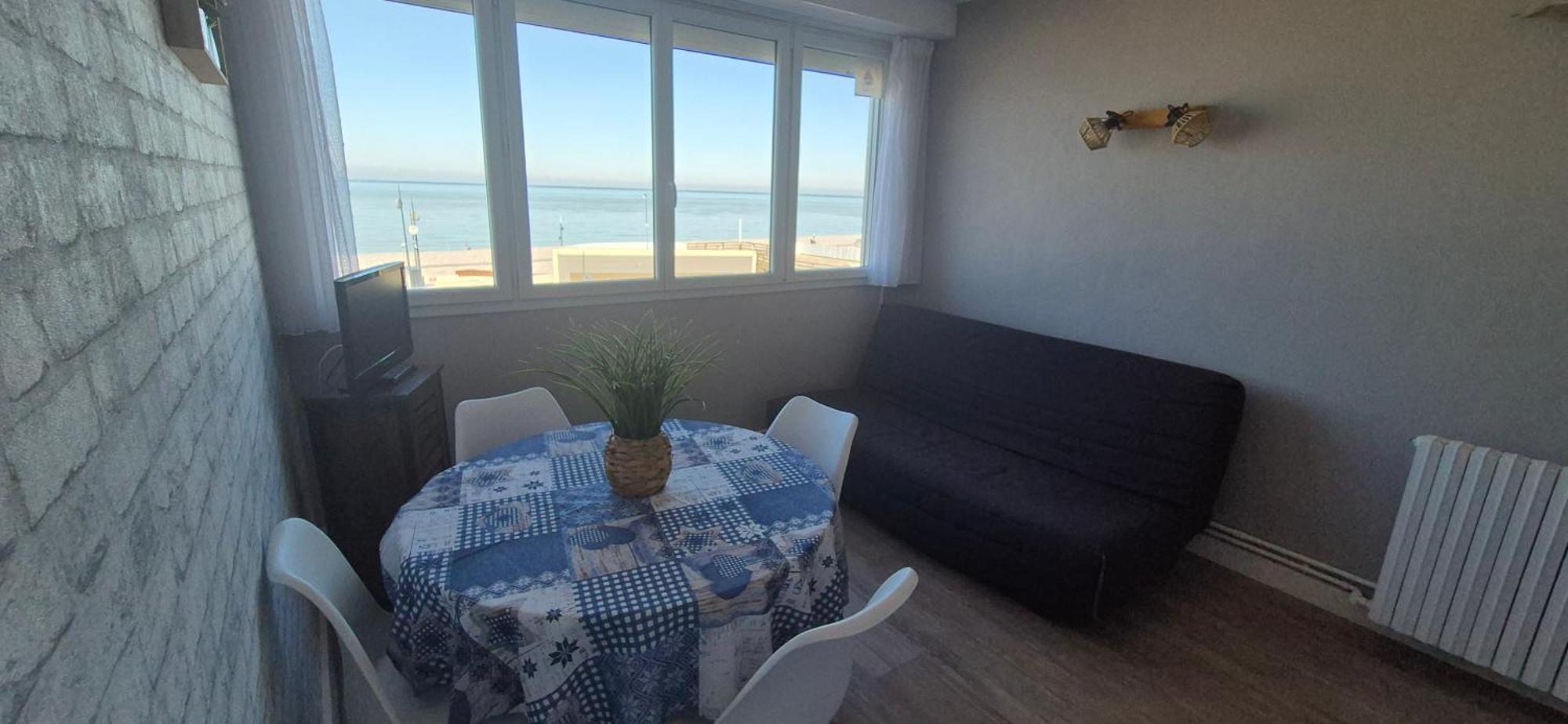Residence Du Bord De Mer 9 Appartements Avec Une Vraie Vue Mer Le Tréport Kültér fotó