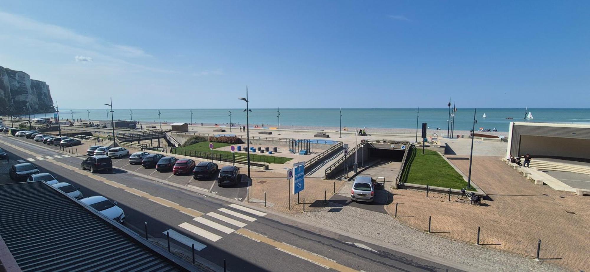 Residence Du Bord De Mer 9 Appartements Avec Une Vraie Vue Mer Le Tréport Kültér fotó